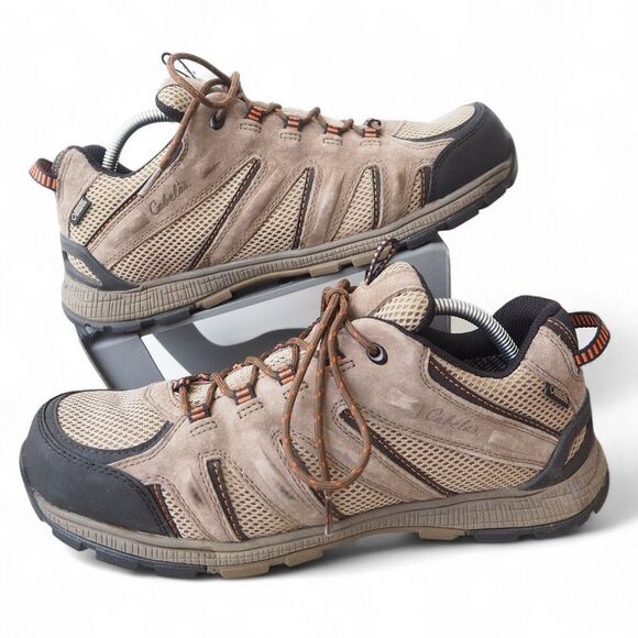 Cabela's 360 Low GORE-TEX Outdoor Waterproof Hiking Shoes Brown Men's 11M - Picture 1 of 12